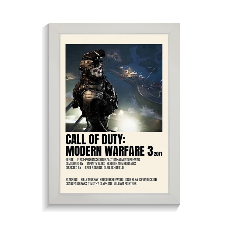 تابلو گیمینگ طرح کال اف دیوتی modern warfare 3 کد PF-30043