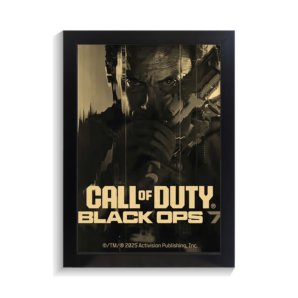 تابلو گیمینگ طرح کال اف دیوتی black ops 7 کد PF-30062