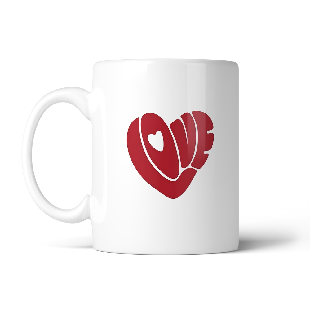 ماگ عاشقانه طرح love کد SM-27073