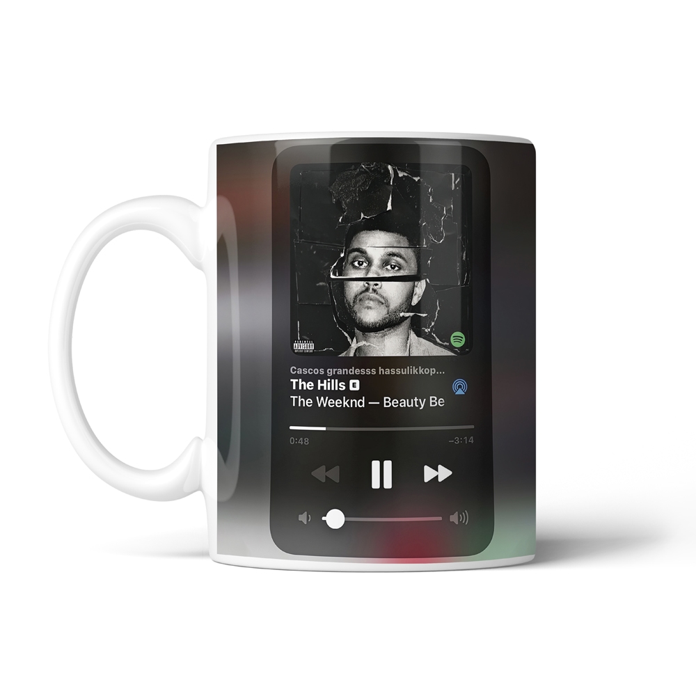ماگ خواننده طرح موزیک پلیر the hills د ویکند کد SM-20568