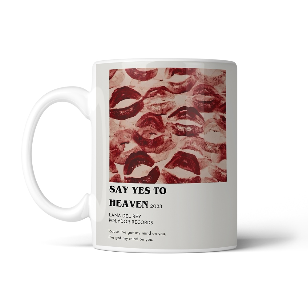 ماگ عاشقانه طرح say yes to heaven کد SM-27056