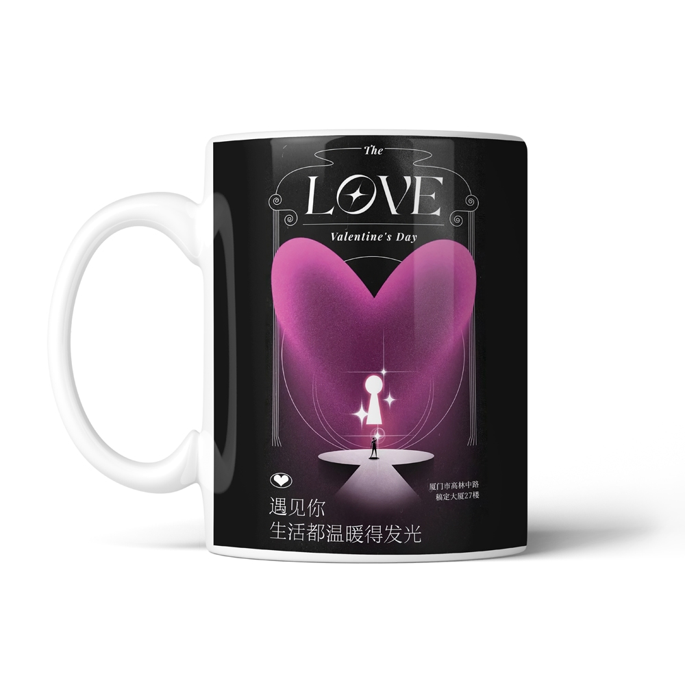 ماگ عاشقانه طرح valentine کد SM-27081
