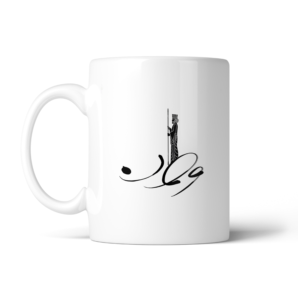 ماگ تایپوگرافی طرح فارسی کد SM-15222