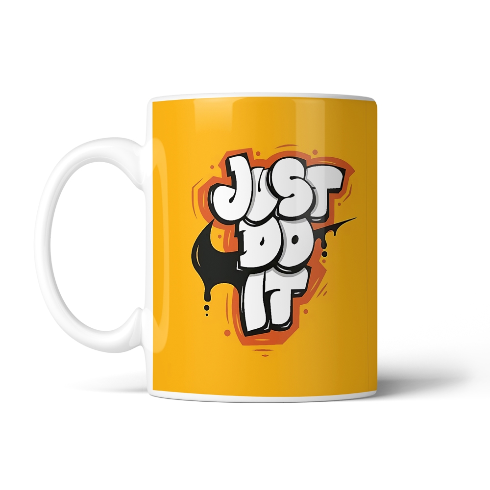 ماگ تایپوگرافی طرح just do it کد SM-15056
