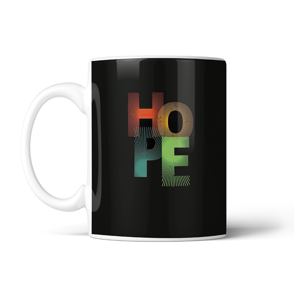 ماگ تایپوگرافی طرح hope کد SM-15047