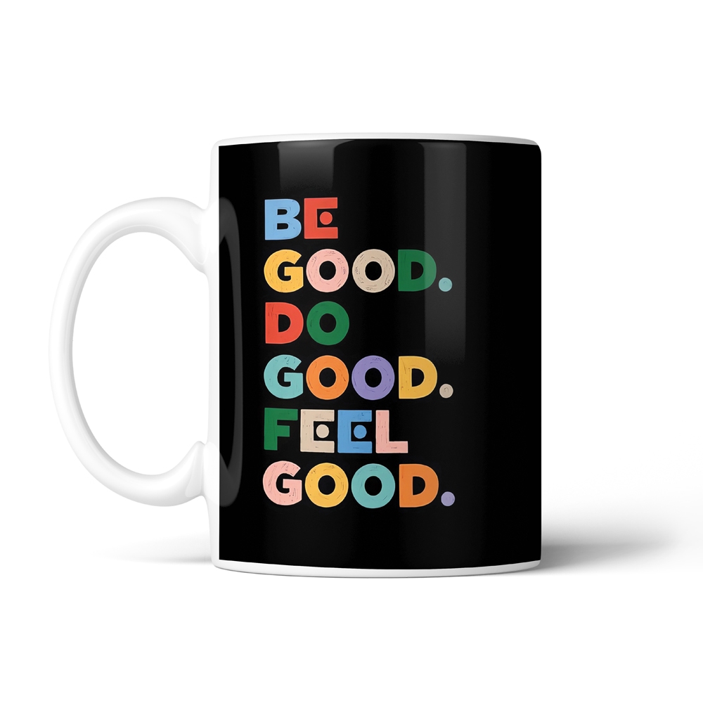 ماگ تایپوگرافی طرح be good کد SM-15045