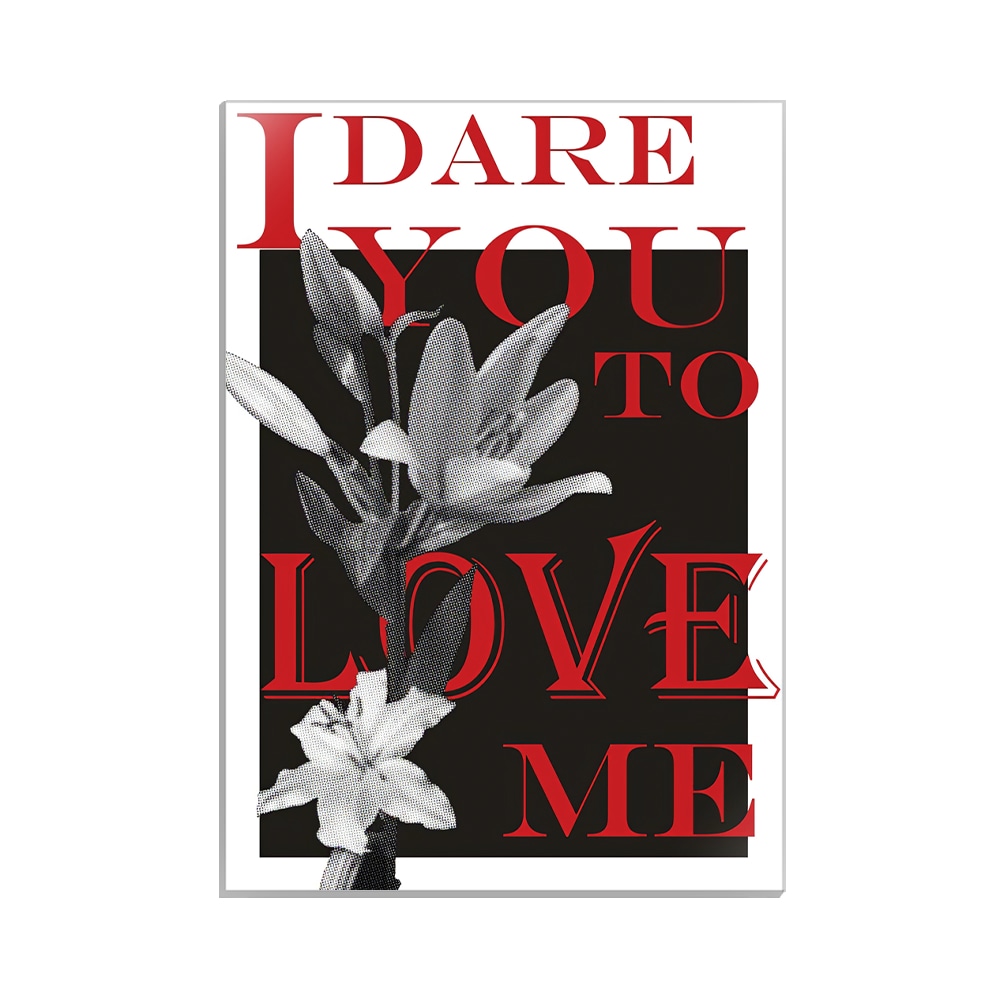 متال پوستر عاشقانه طرح love me کد MP-27067