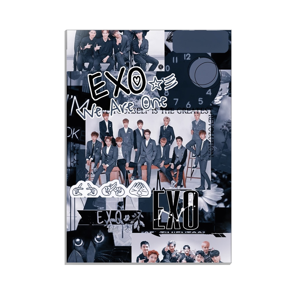 متال پوستر خواننده طرح Exo کد MP-20145