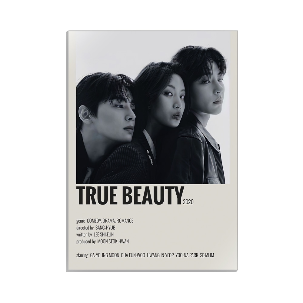 متال پوستر کی دراما طرح true beauty کد MP-12083
