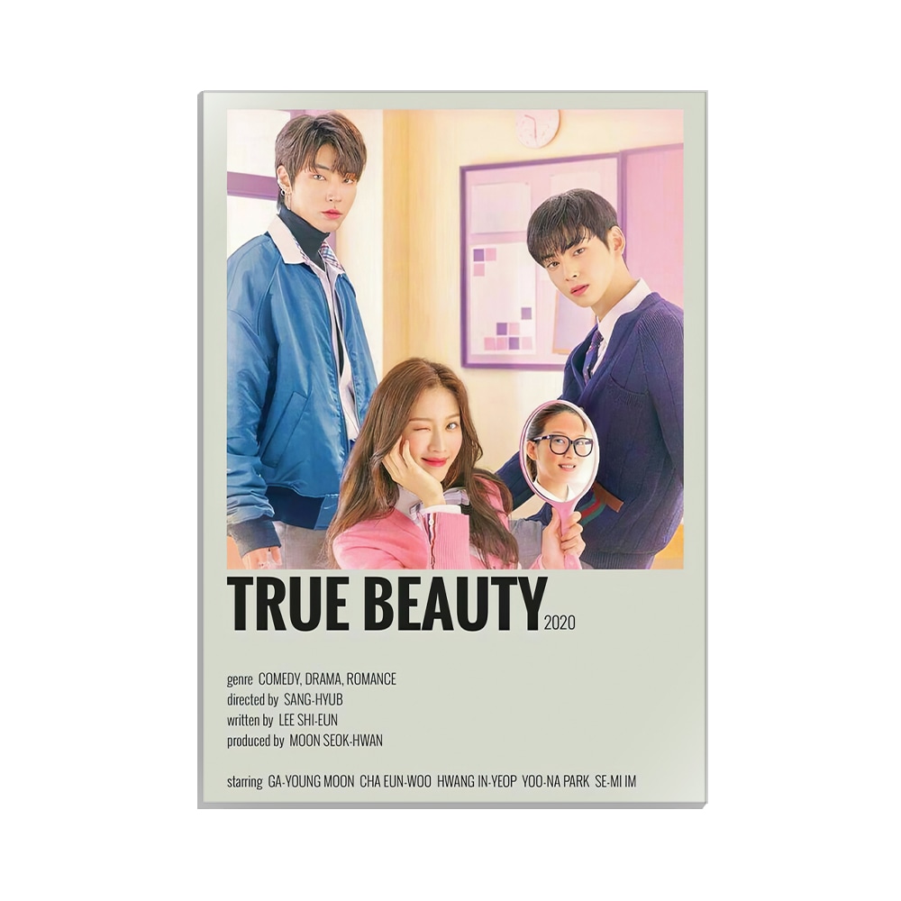 متال پوستر کی دراما طرح true beauty کد MP-12103
