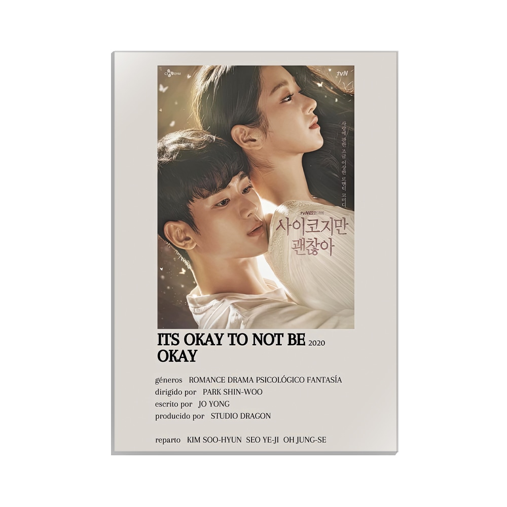 متال پوستر کی دراما طرح its ok to not be okay کد MP-12108