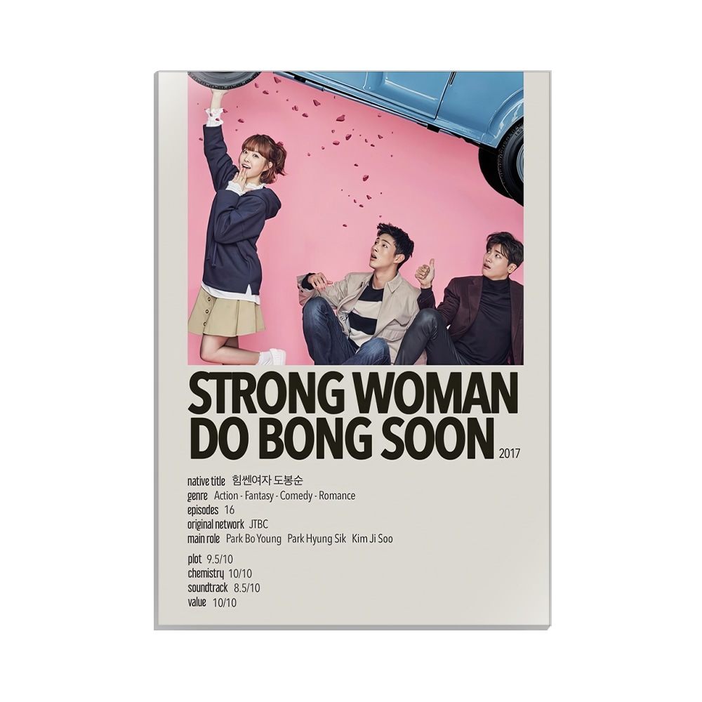 متال پوستر کی دراما طرح strong woman do bong soon کد MP-12112