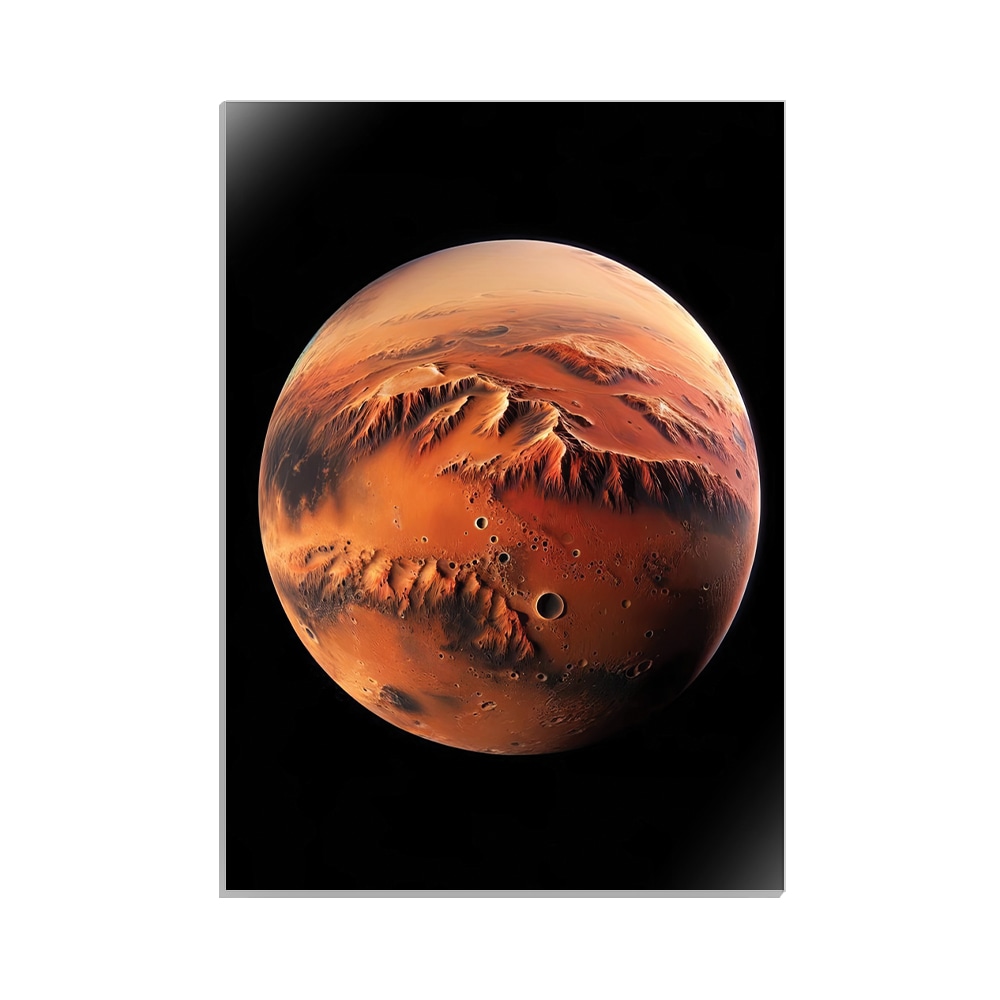 متال پوستر کهکشانی طرح سیاره کد MP-16066