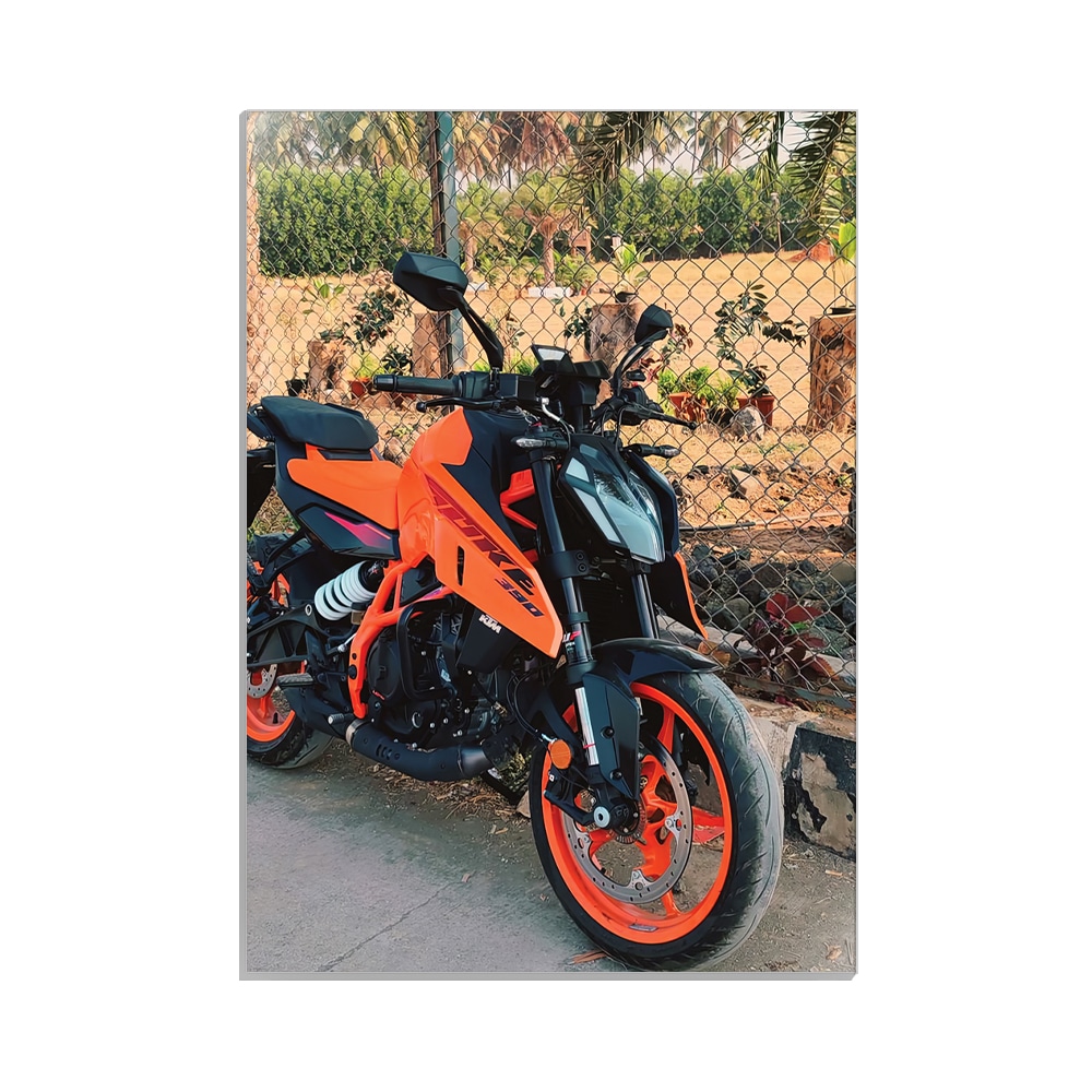 متال پوستر موتور طرح کی تی ام کد MP-31146