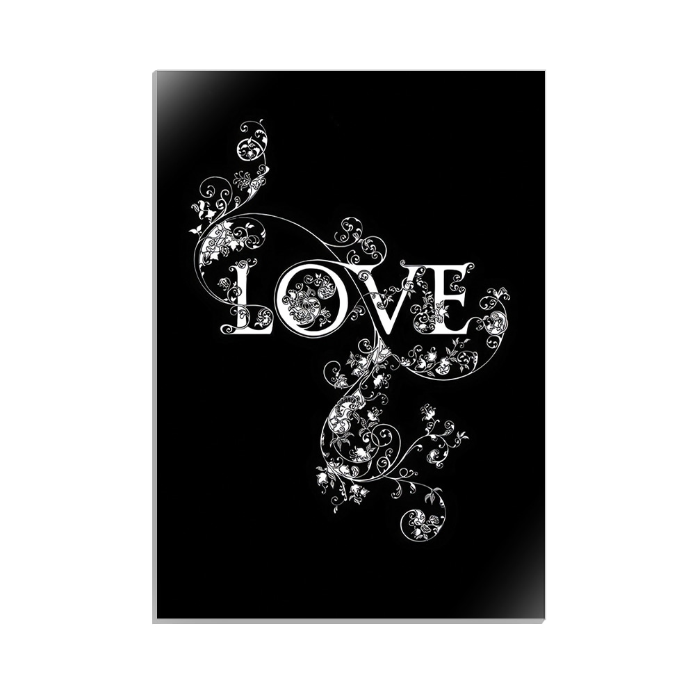 متال پوستر عاشقانه طرح love کد MP-27089