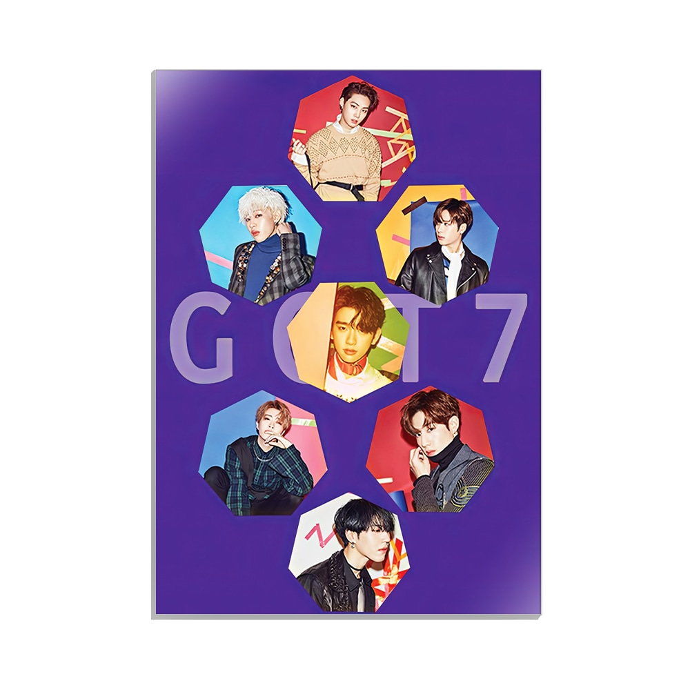 متال پوستر خواننده طرح Got 7 کد MP-20199