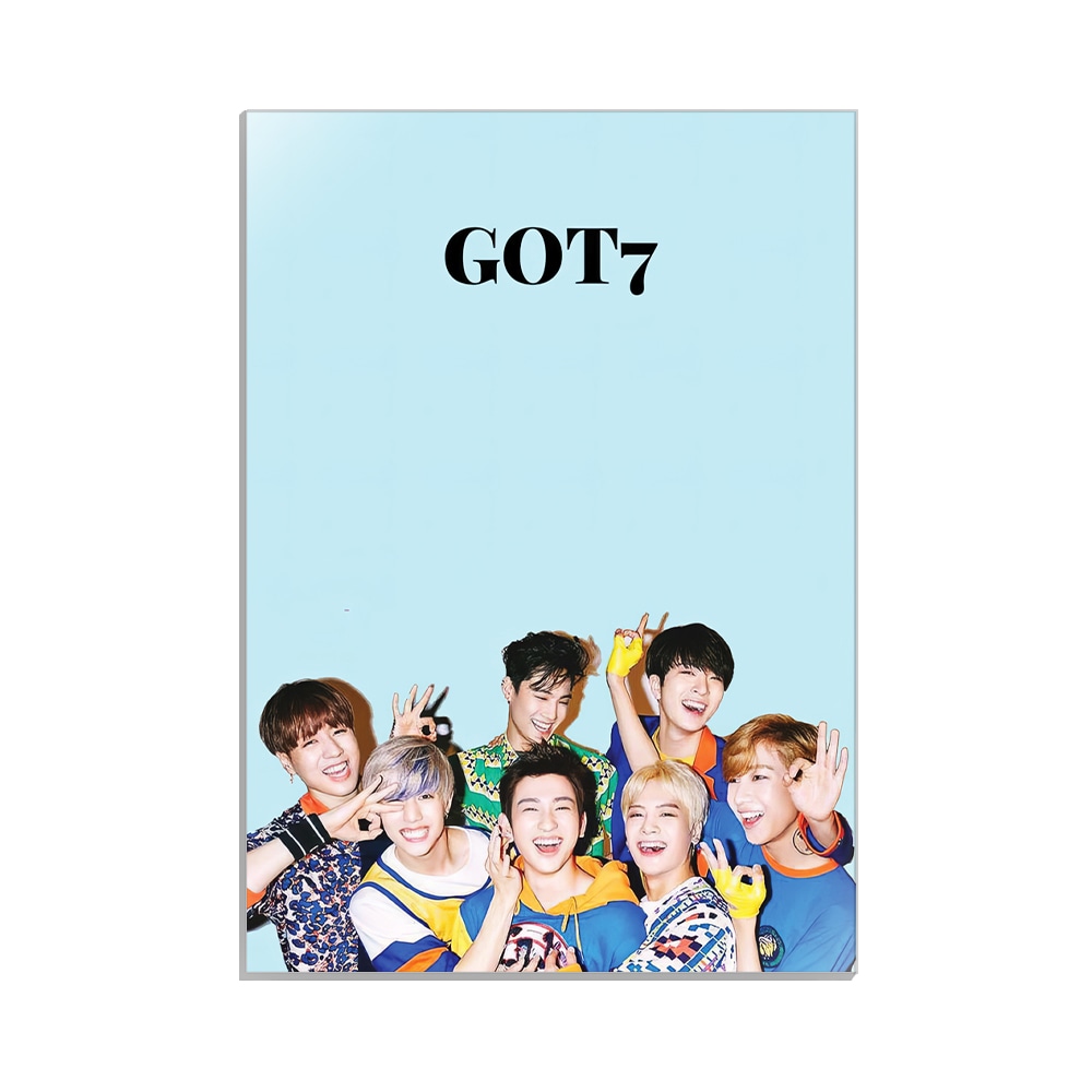 متال پوستر خواننده طرح Got 7 کد MP-20201