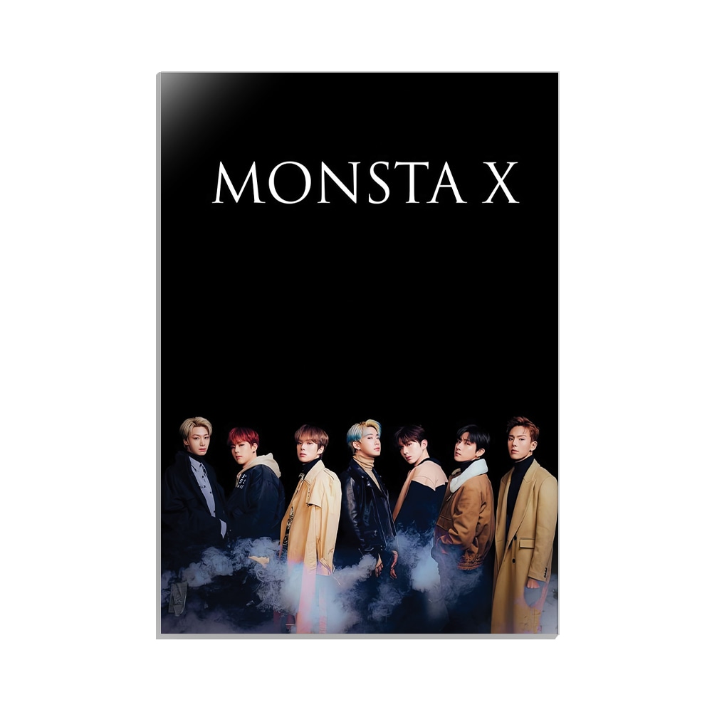متال پوستر خواننده طرح Monsta x کد MP-20208
