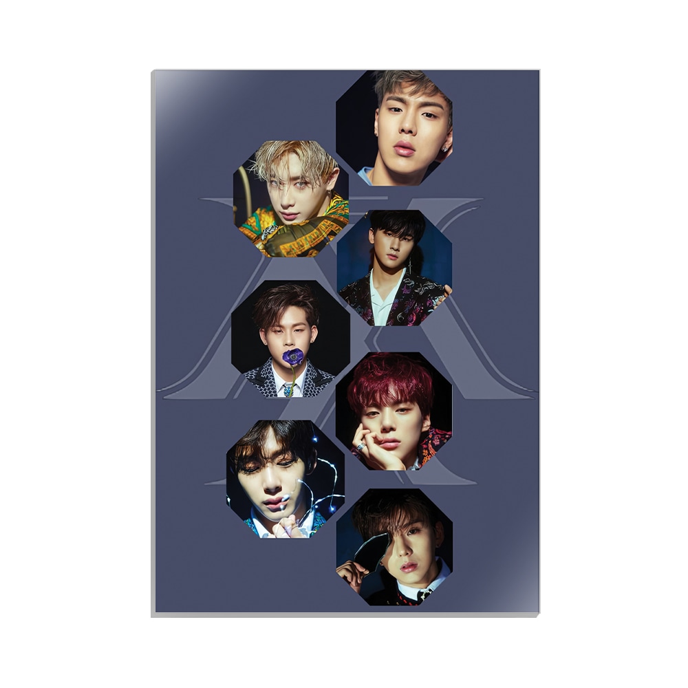 متال پوستر خواننده طرح Monsta x کد MP-20212