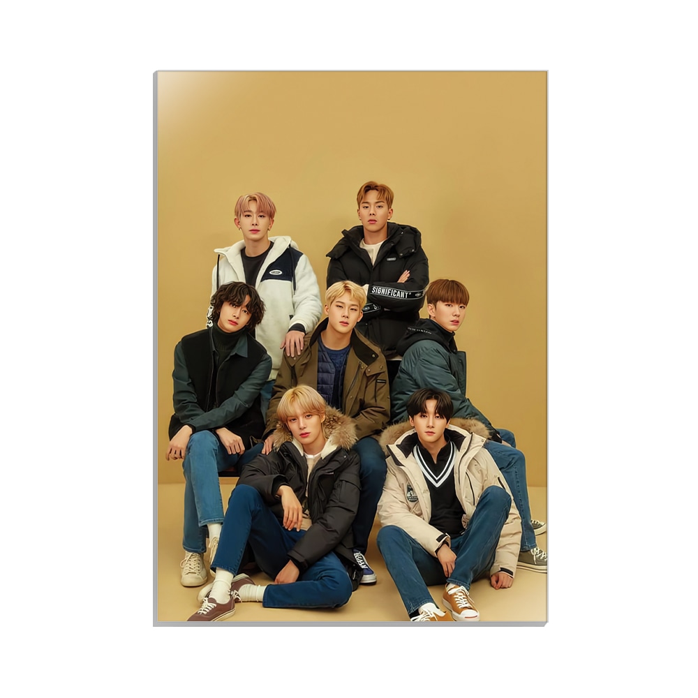 متال پوستر خواننده طرح Monsta x کد MP-20213