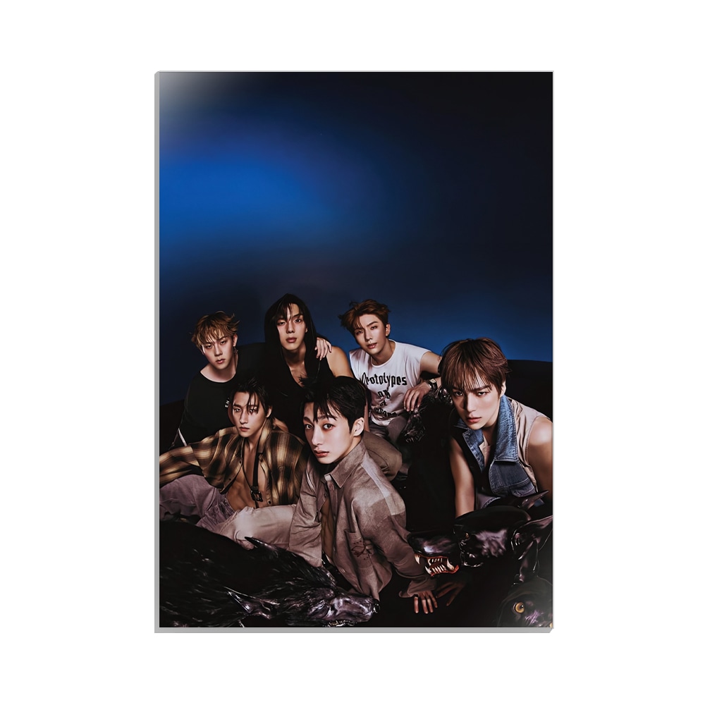 متال پوستر خواننده طرح Monsta x کد MP-20224