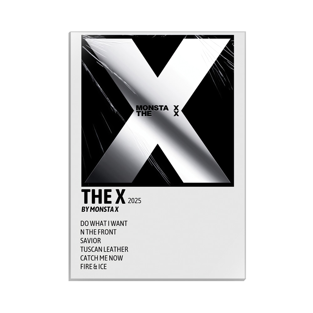 متال پوستر خواننده طرح Monsta x کد MP-20230