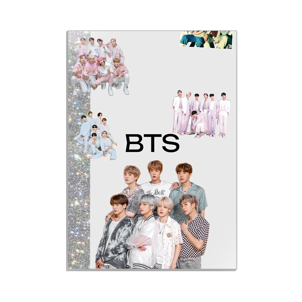 متال پوستر خواننده طرح bts کد MP-20132