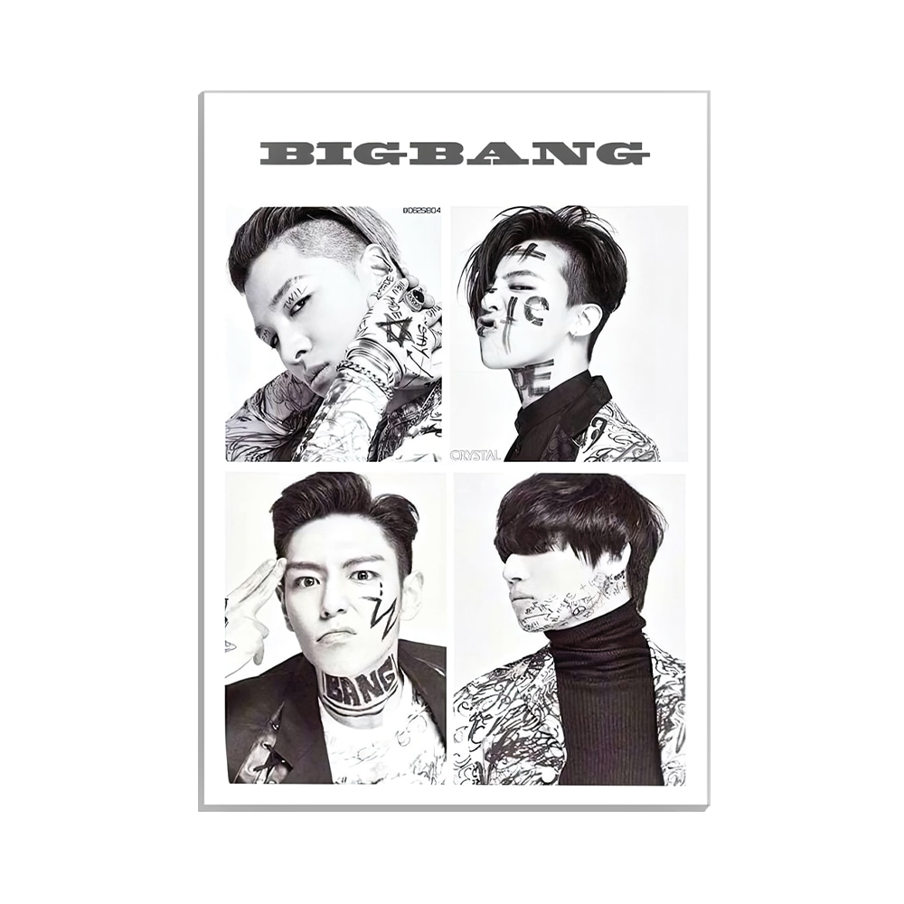 متال پوستر خواننده طرح BIG BANG کد MP-20015
