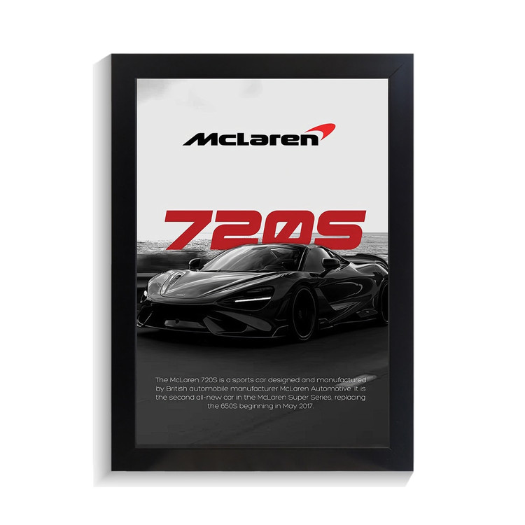 تابلو ماشین طرح مک لارن 720s کد PF-23896