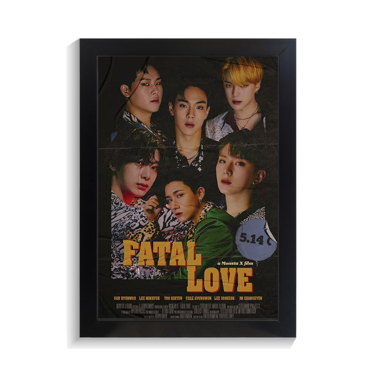 تابلو خواننده طرح Monsta x کد PF-20242