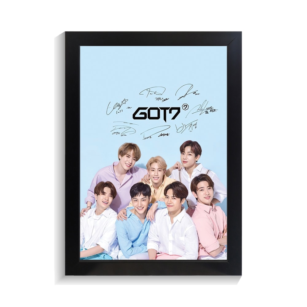تابلو خواننده طرح Got 7 کد PF-20197