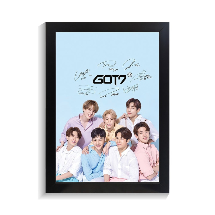 تابلو خواننده طرح Got 7 کد PF-20197