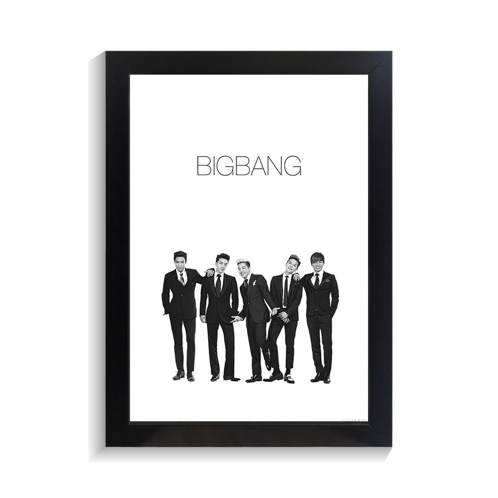 تابلو خواننده طرح BIG BANG کد PF-20029
