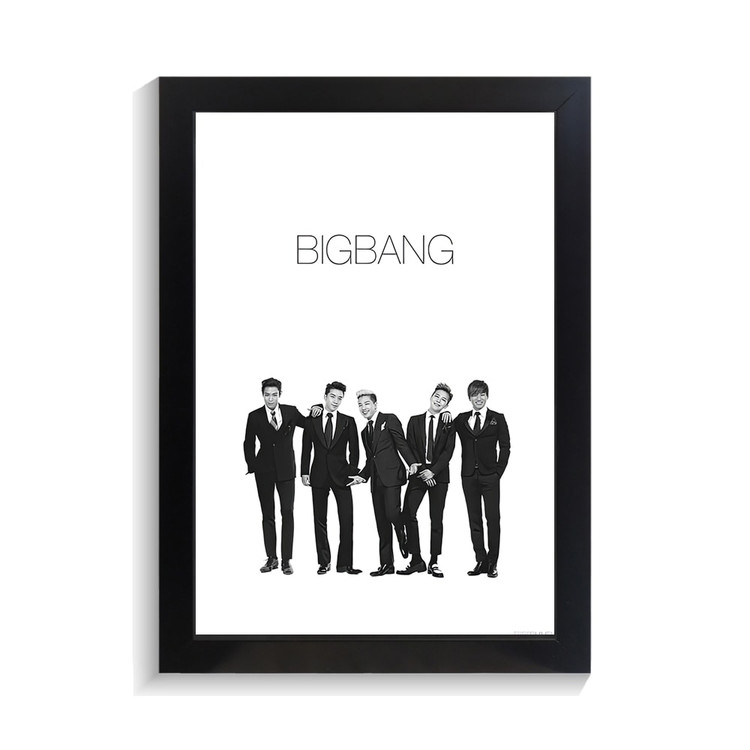 تابلو خواننده طرح BIG BANG کد PF-20029