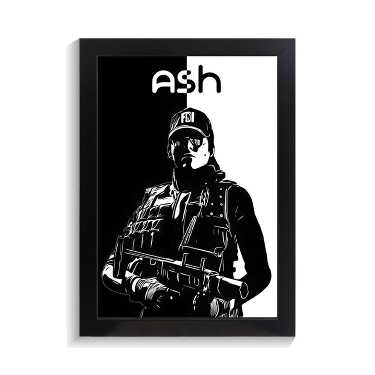تابلو گیمینگ طرح ash رینبو سیکس کد PF-30213