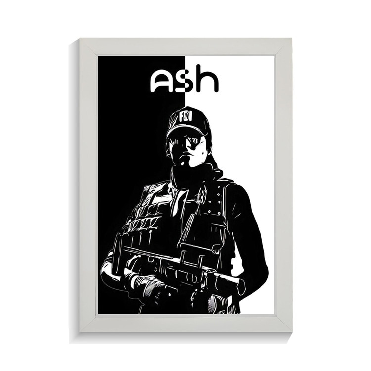 تابلو گیمینگ طرح ash رینبو سیکس کد PF-30213