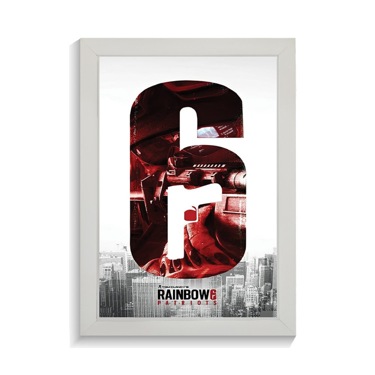 تابلو گیمینگ طرح رینبو سیکس کد PF-30263