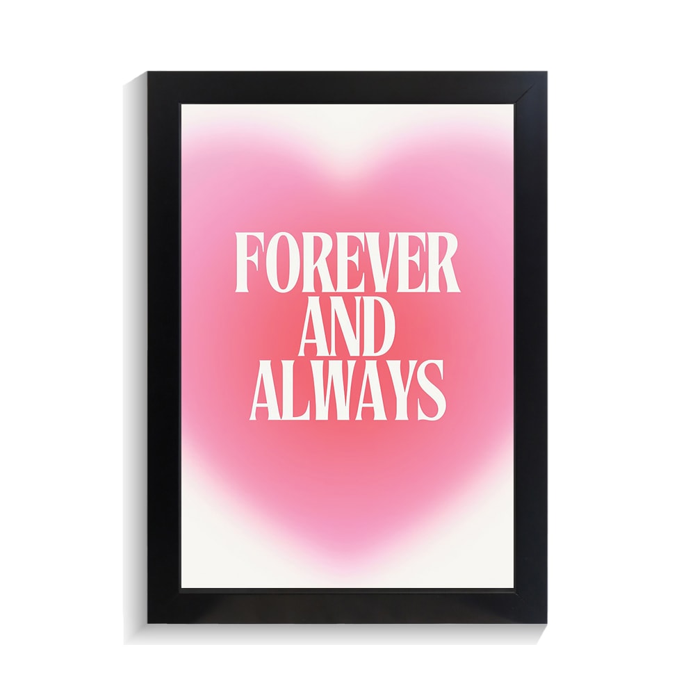 تابلو عاشقانه طرح forever کد PF-27086