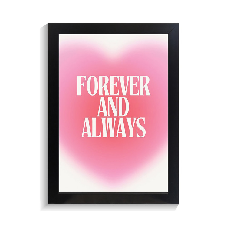 تابلو عاشقانه طرح forever کد PF-27086