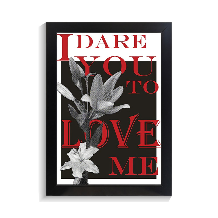 تابلو عاشقانه طرح love me کد PF-27067