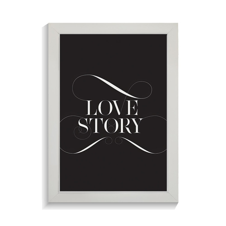 تابلو عاشقانه طرح love story کد PF-27090