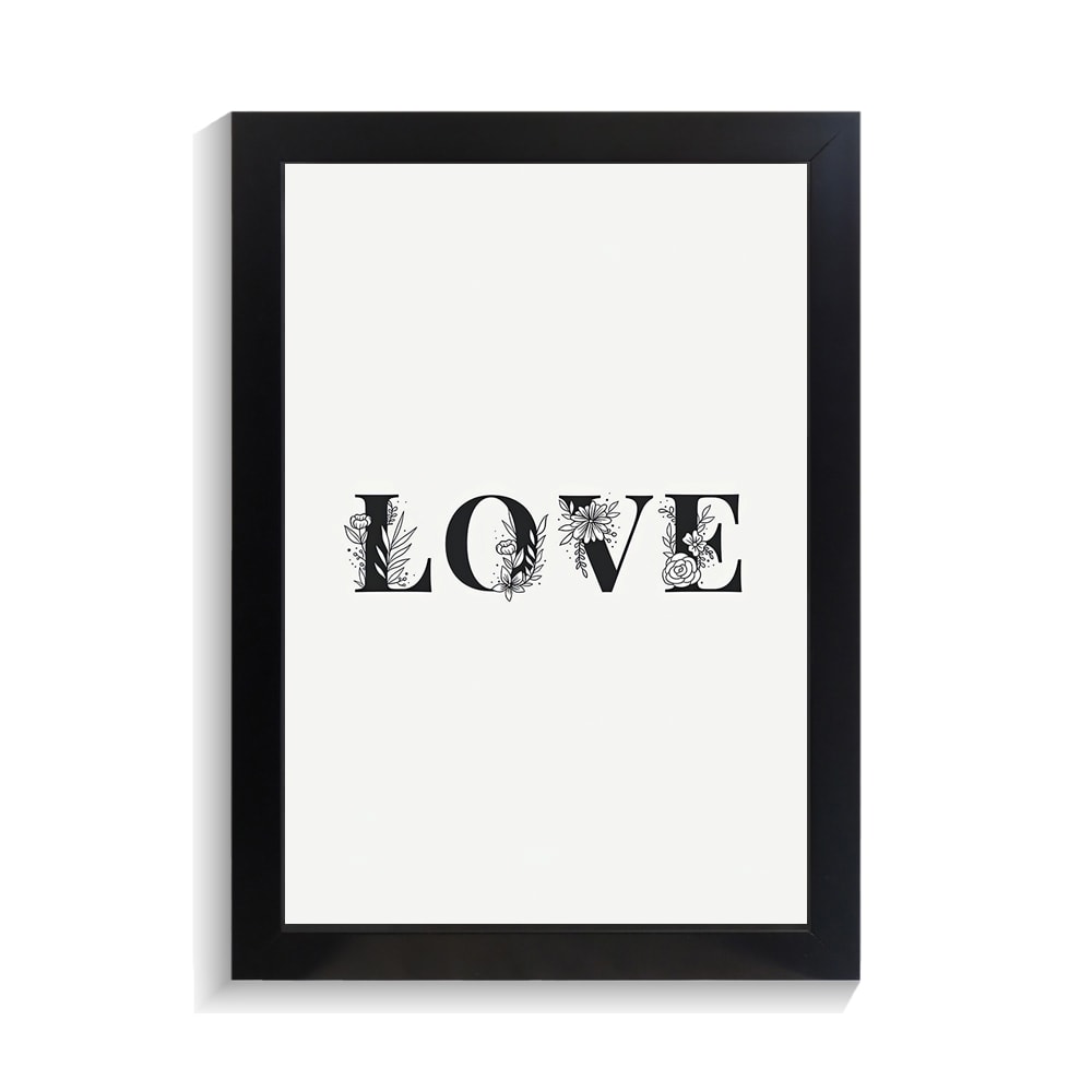 تابلو عاشقانه طرح love کد PF-27076
