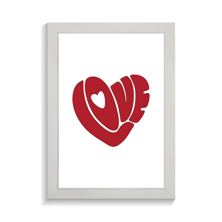 تابلو عاشقانه طرح love کد PF-27073