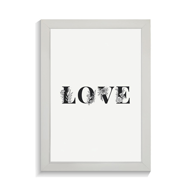 تابلو عاشقانه طرح love کد PF-27076