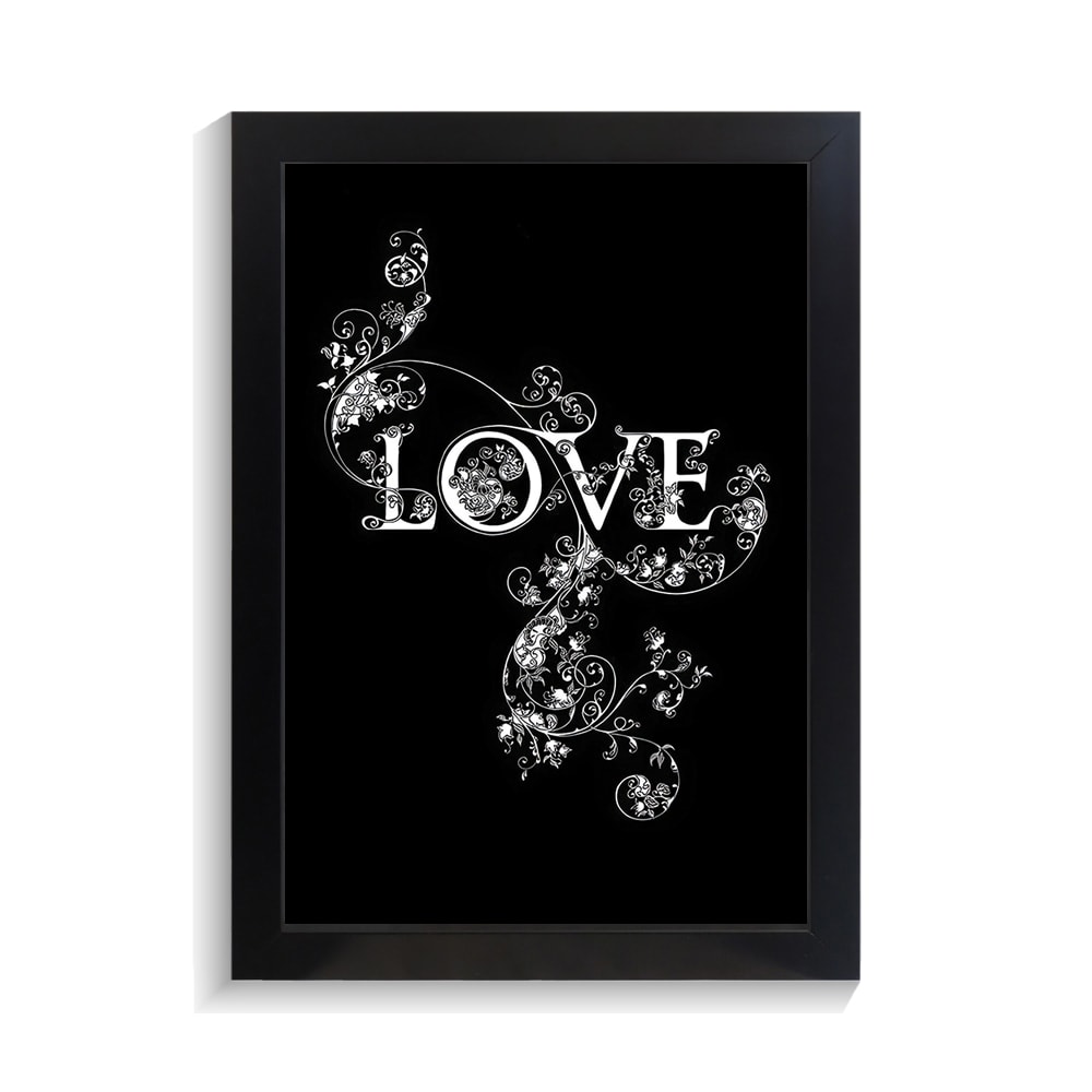تابلو عاشقانه طرح love کد PF-27089