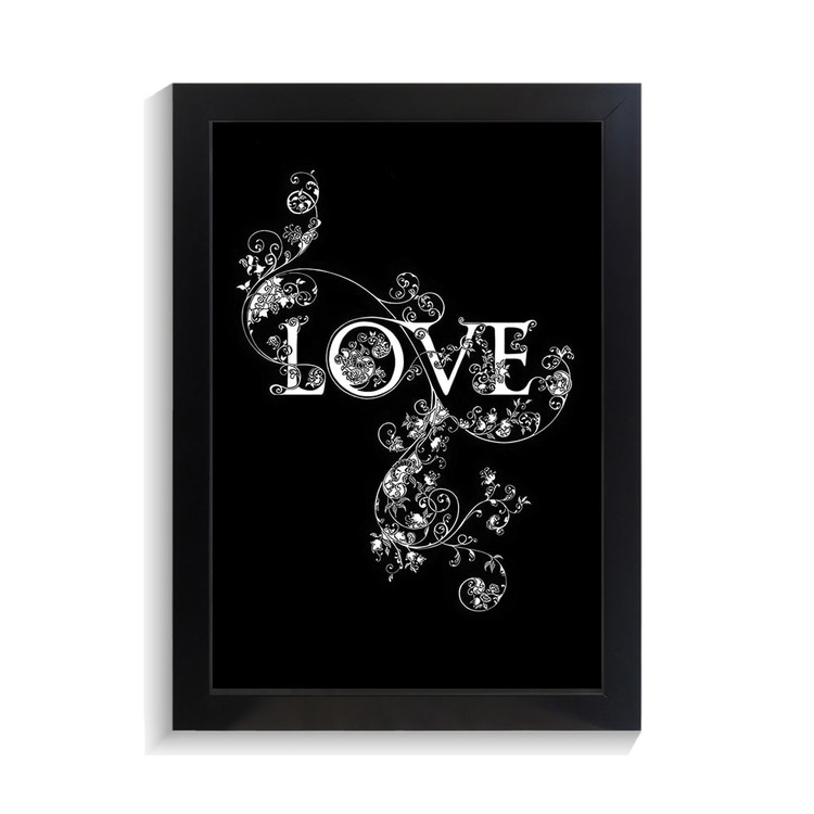 تابلو عاشقانه طرح love کد PF-27089