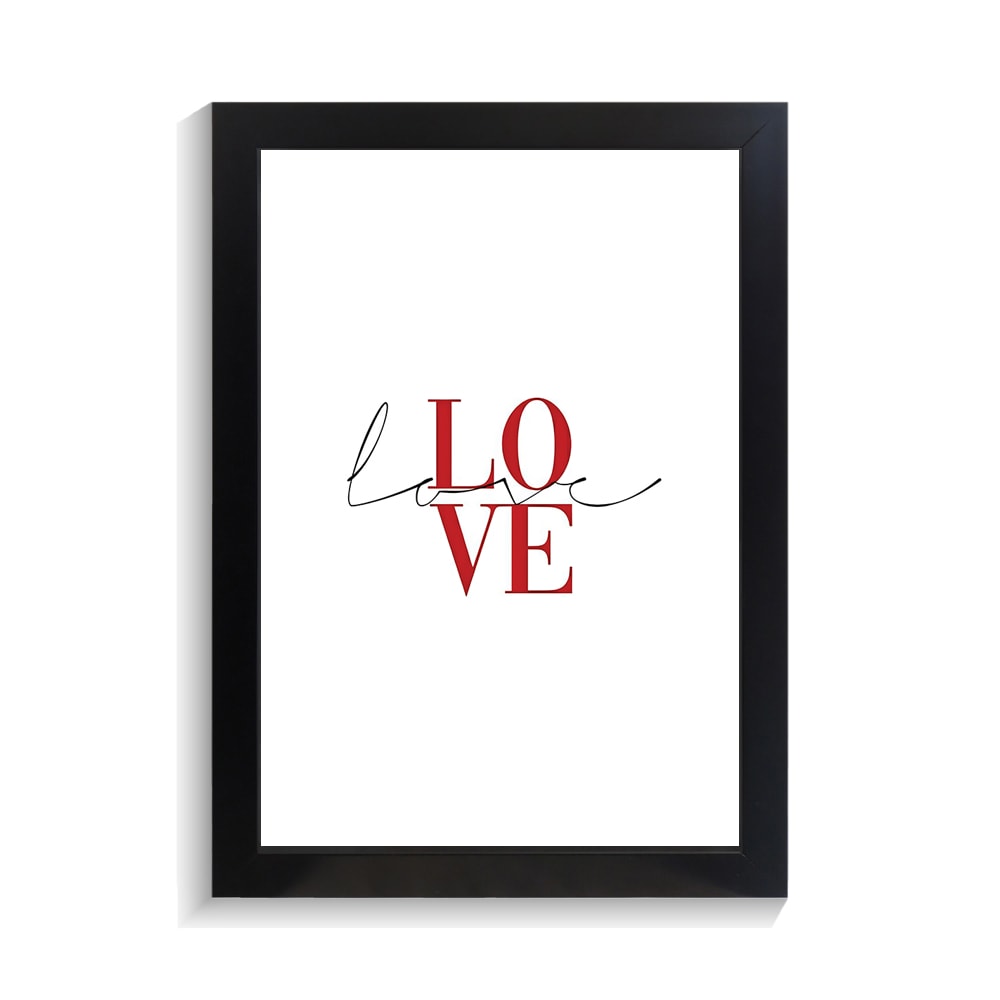 تابلو عاشقانه طرح love کد PF-27092