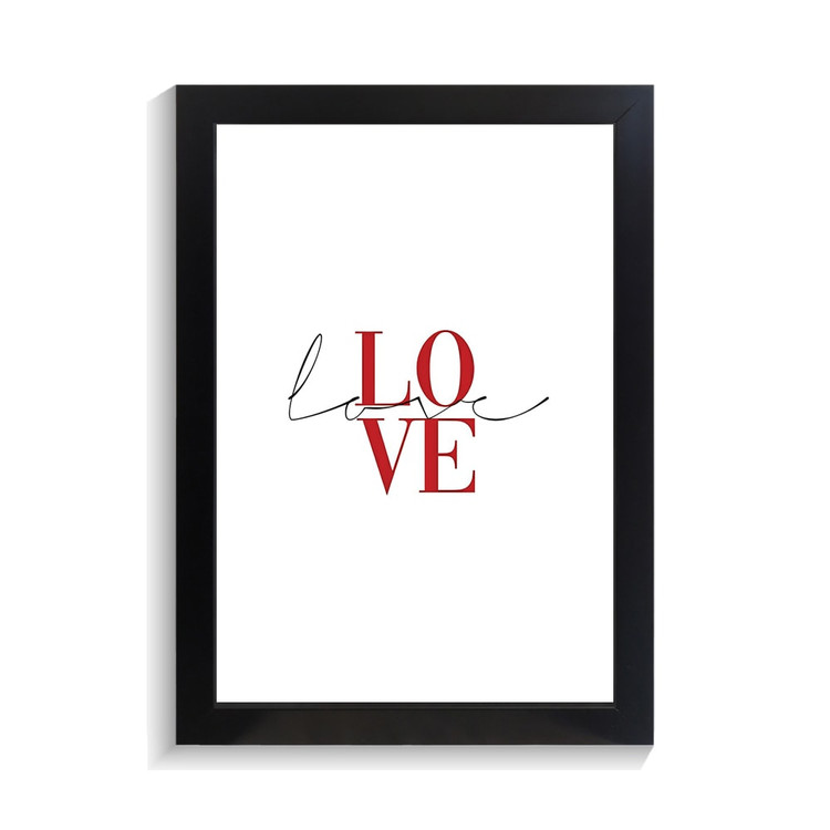 تابلو عاشقانه طرح love کد PF-27092