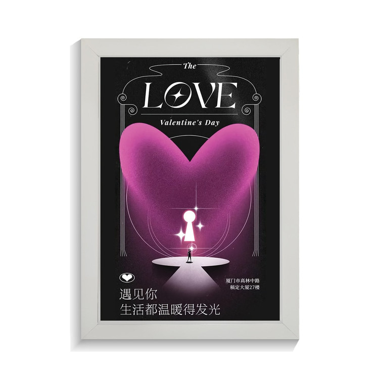 تابلو عاشقانه طرح valentine کد PF-27081