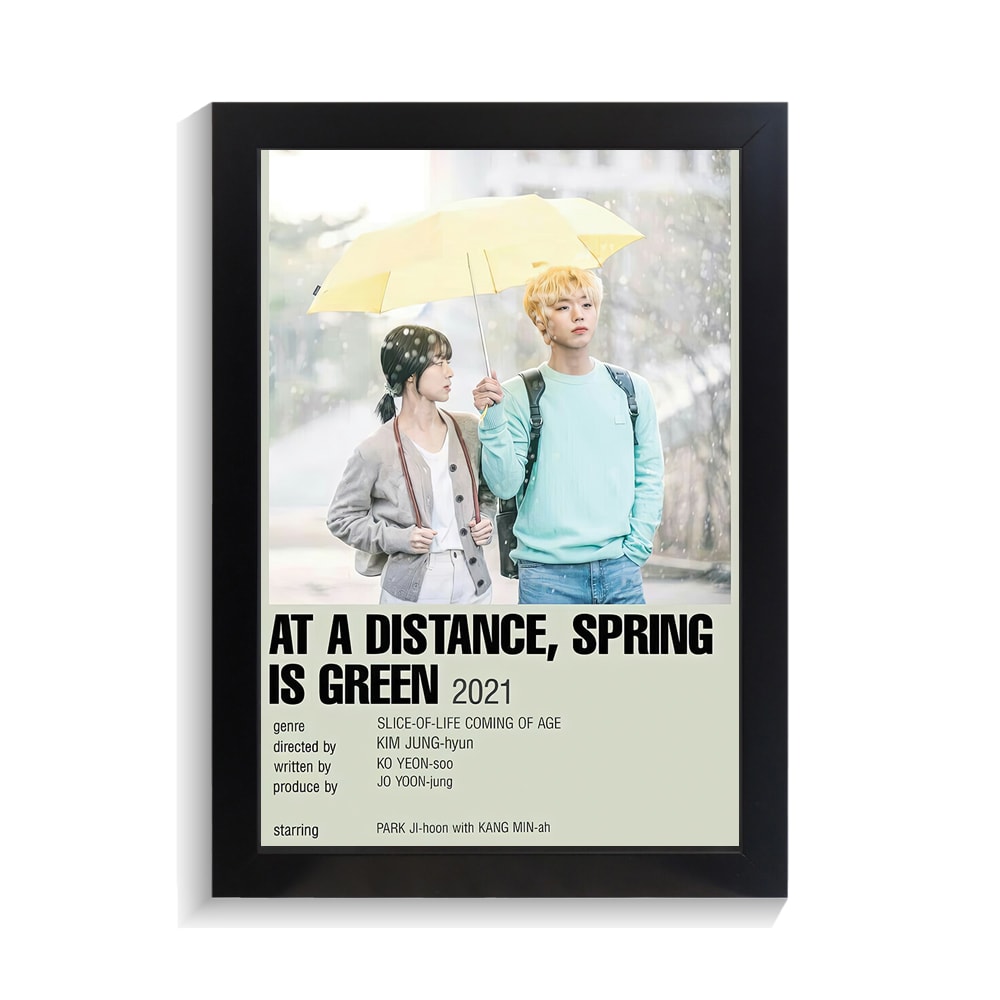 تابلو کی دراما طرح at a distance spring is green کد PF-12025